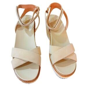 NWT Cole Haan Women's Cloudfeel Espadrille Wedge Tan Size 10.5